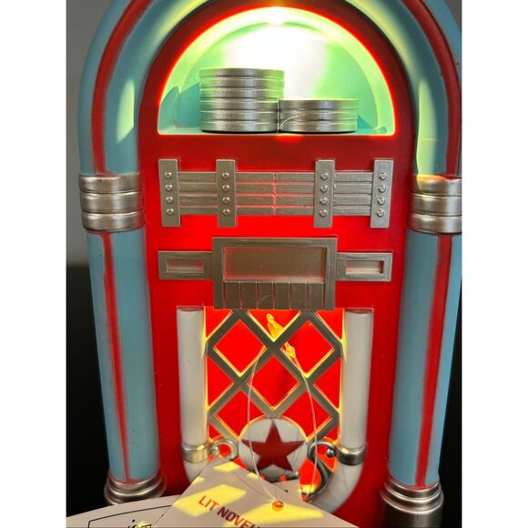 Target Bullseye Light Up 50’s Novelty Figurals Jukebox - Picture 2 of 7
